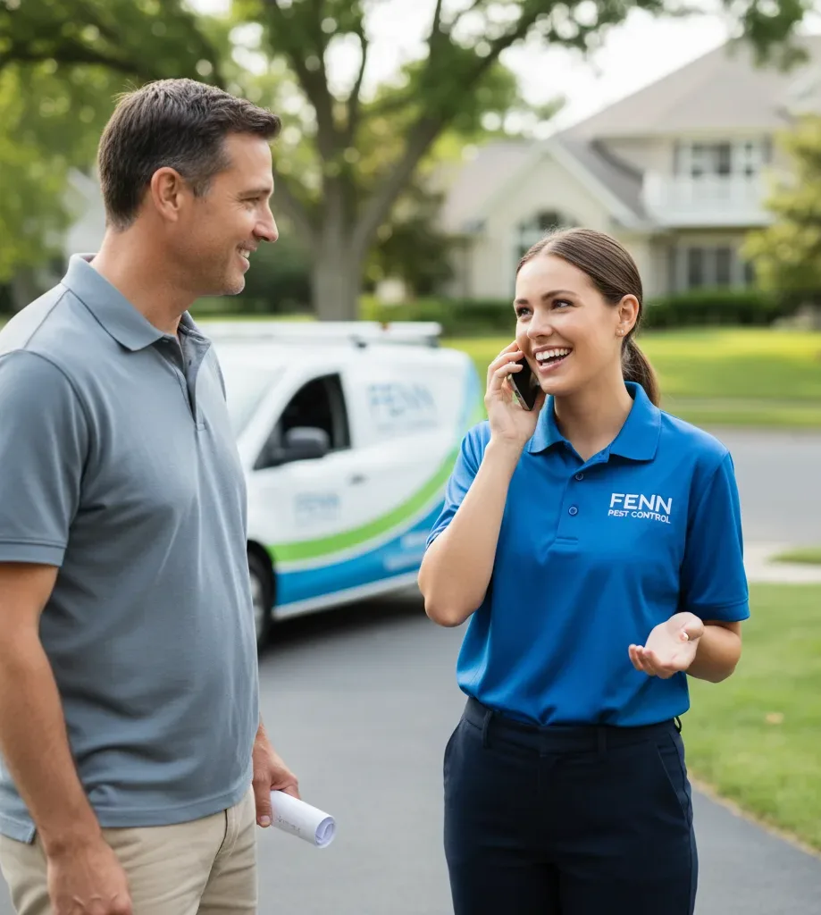Fenn Pest Control customer support in Fosters